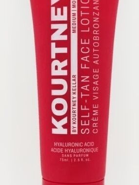 Kourtney Self-Tan Face Lotion-Medium shade